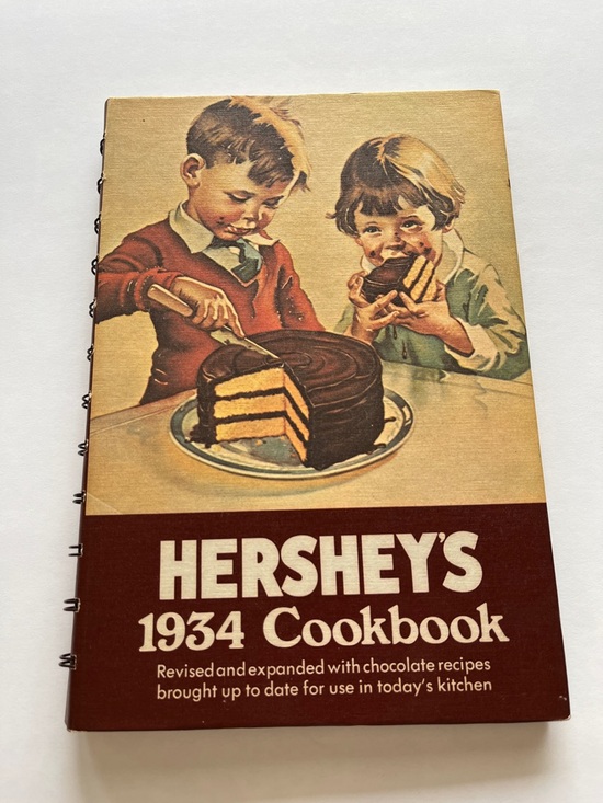 Other - Hershey's 1934 Cookbook Vintage Chocolate Recipe Book